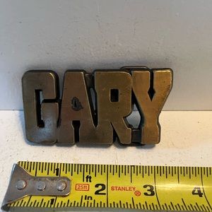 1980’s vintage brass colored belt buckle